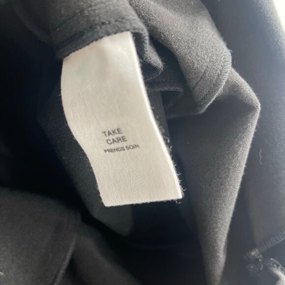 Avec Les Filles Dress SZ Small Faux Ever Leather One-Shoulder Bodycon Black NWT - Picture 15 of 16